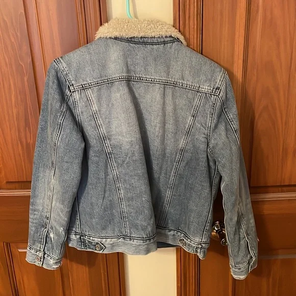 Lucky Brand Lined Jean Jacket - Picture 3 of 3